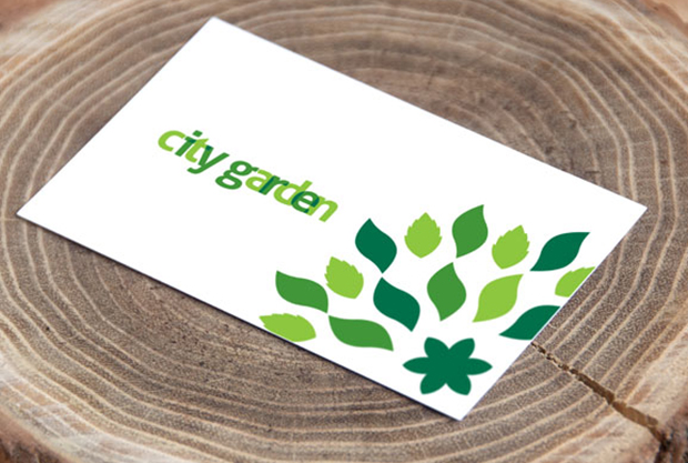 City Garden, Aplicaciones, Identidad Corporativa, tarjetas de presentación